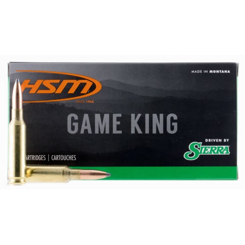 HSM AMMO 6.5 Creedmoor 140Gr SBT GameKing 20rd for sale at KYGUNCO.
