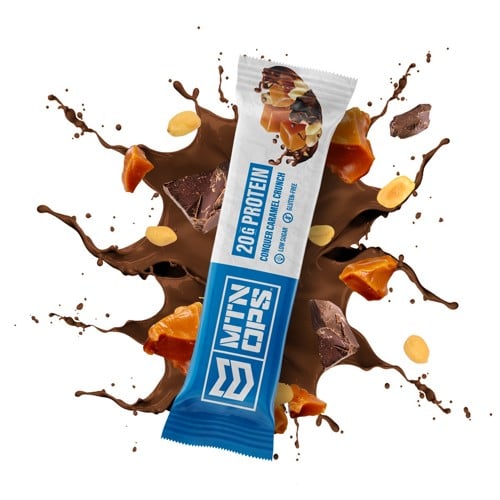 MTN OPS Protein Bar - Conquer Caramel Crunch for sale at KYGUNCO.