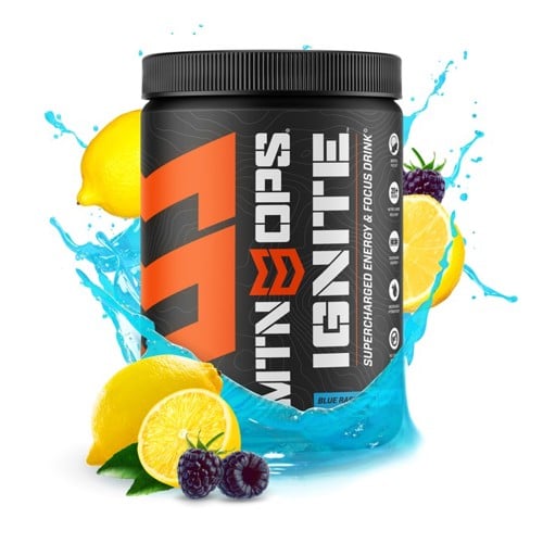 MTN OPS Ignite - Blue Raspberry Lemonade (45 Scoops) for sale at KYGUNCO.