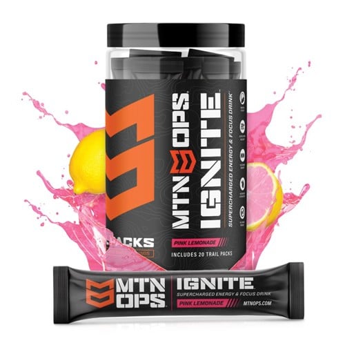 MTN OPS Ignite - Pink Lemonade Trail Pack (20 Pack) for sale at KYGUNCO.