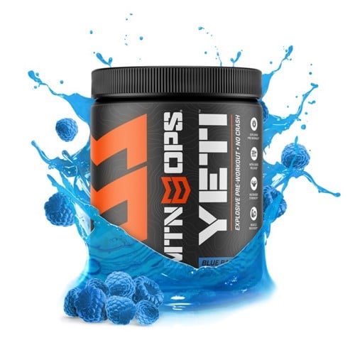 MTN OPS Yeti - Blue Raspberry (30 Scoops) for sale at KYGUNCO.