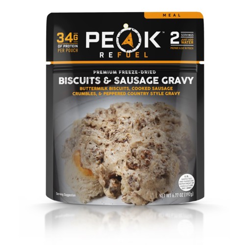 PEAK REFUEL Biscuits & Sausage Gravy for sale at KYGUNCO.
