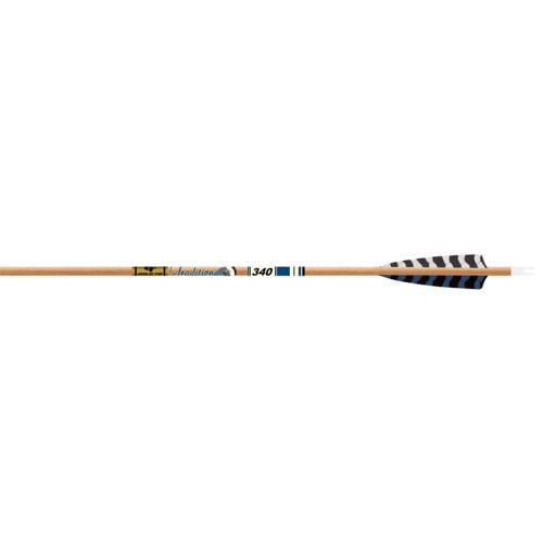 GOLD TIP Traditional XT - 340 - 5" Barred Feathers 1/2dz for sale at KYGUNCO.