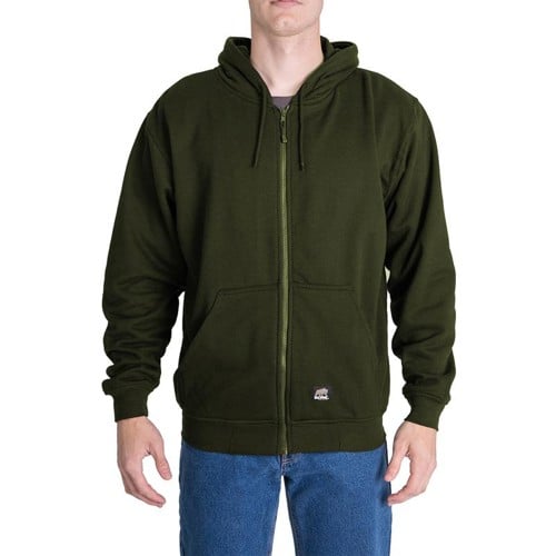 BERNE WORKWEAR Heritage Thermal Lined Sweatshirt Alpine Green for sale at KYGUNCO.