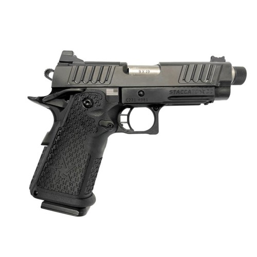 STACCATO C2 DPO 9mm 3.9in Threaded Barrel Optic Ready16rd - Black for sale at KYGUNCO.