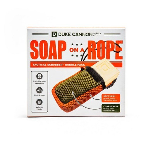 DUKE CANNON Soap on a Rope Bundle Pack - Soap Pouch and Soap for sale at KYGUNCO.