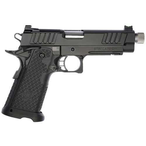 STACCATO P  DPO 9mm 5" Bull Barrel Threaded Barrel 21rd - Black for sale at KYGUNCO.