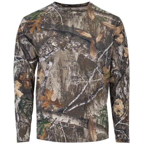 HABIT Bear Cave Long Sleeve Tee Realtree Edge Mens for sale at KYGUNCO.