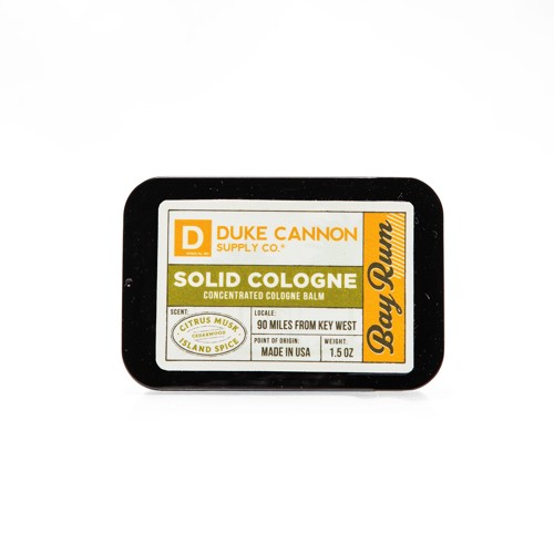DUKE CANNON Solid Cologne - Bay Rum for sale at KYGUNCO.