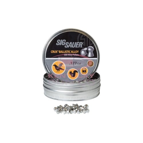 SIG SAUER .177Cal CRUX Ballistic ALLOY, NON-LEAD, 300ct for sale at KYGUNCO.