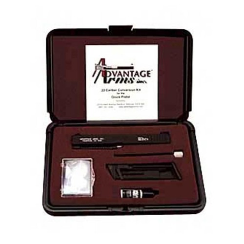 ADVANTAGE ARMS Pistol Magazine 22LR 10rd Fit Glock 26/27 Poly Blk for sale at KYGUNCO.