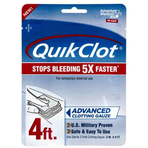 ADVENTURE MEDICAL KITS QuikClot Advanced Clotting Spo for sale at KYGUNCO.