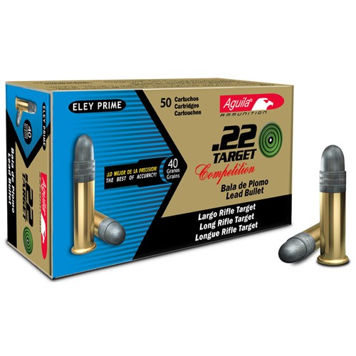 AGUILA AMMO 22 LR Target 1080FPS 40Gr Solid 50rd for sale at KYGUNCO.