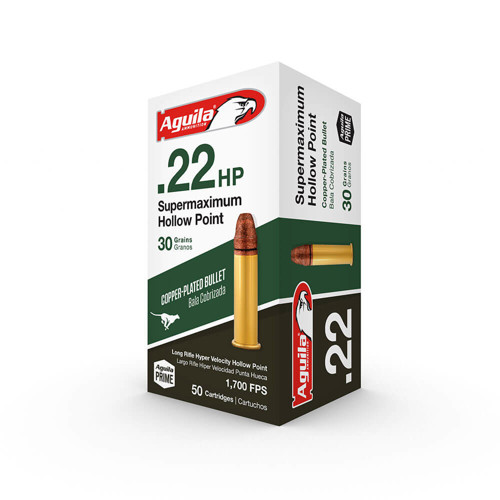 AGUILA AMMO 22 LR Super Max HP 50rd for sale at KYGUNCO.