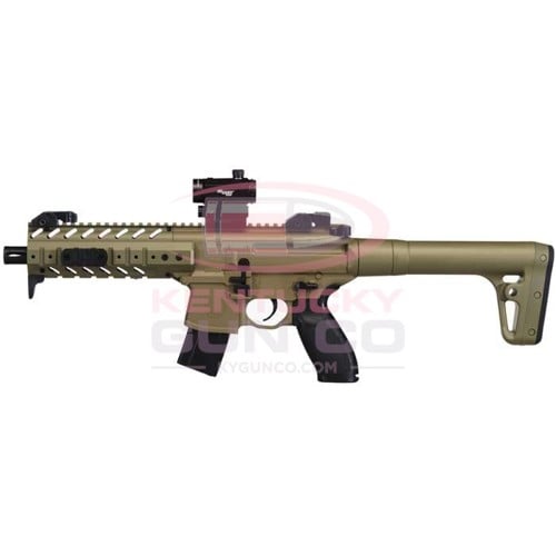 SIG SAUER MPXAIR, .177Cal 88Gr CO2, 30rd FDE Sig20R Red Dot for sale at KYGUNCO.