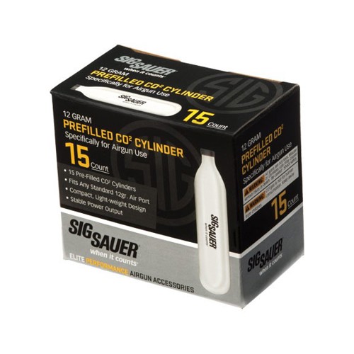 SIG SAUER C02 12 Gr 15pk for sale at KYGUNCO.