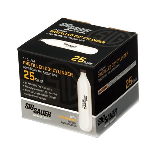 SIG SAUER C02, 12 Gr, 25pk for sale at KYGUNCO.