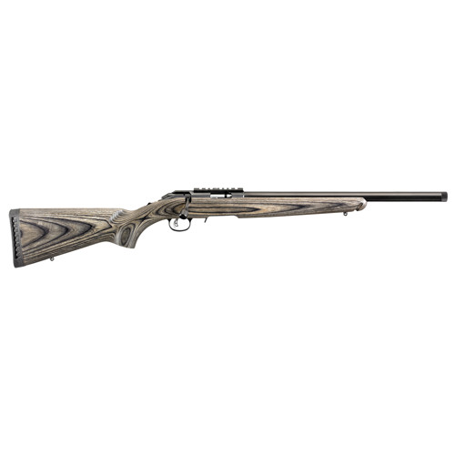 RUGER American Rimfire Target 22 WMR 18" 9rd Bolt Rifle w/ Threaded Barrel - Black