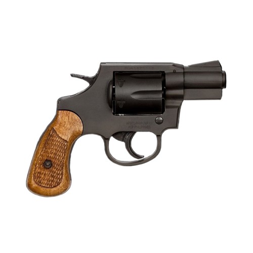 ROCK ISLAND M206 38 Special 2" 6rd Revolver - Black w/ Wood Grips