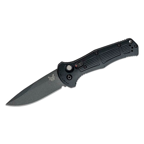 BENCHMADE Claymore Auto Folding Knife 3.6" Drop Point Blade - Black Grivory Handles for sale at KYGUNCO.