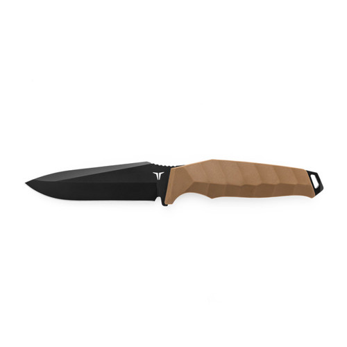 TRUE UTILITY Fixed Blade Knife Black 4" Drop Point for sale at KYGUNCO.