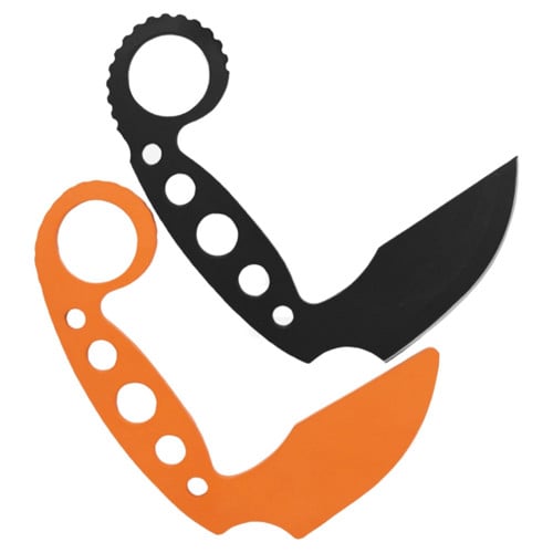 HAWK CREEK ARMORY E-VAC Knife Kit 3" Plain Edge w/ Kydex Sheath & Orange Trainer for sale at KYGUNCO.