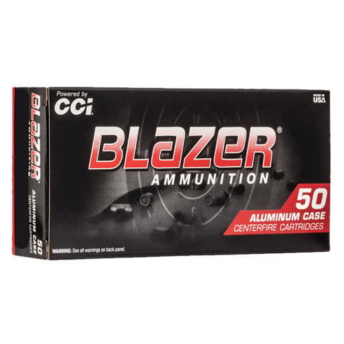 BLAZER AMMO 9mm Luger 100Gr Lead-Free Flat Nose 50rd for sale at KYGUNCO.