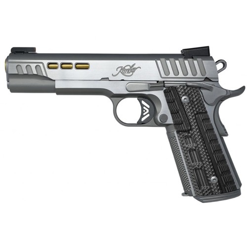 KIMBER Rapide Dawn 1911 9mm 5" 9rd Pistol w/ Night Sights - Grey / G10 Grips for sale at KYGUNCO.