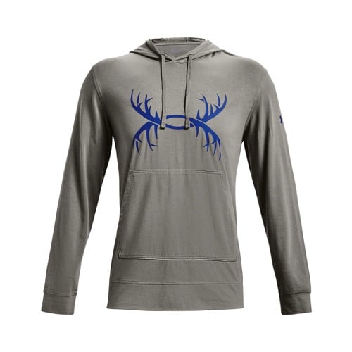 UNDER ARMOUR Men's UA Sportstyle Antler Hoodie (Concrete-Royal) for sale at KYGUNCO.