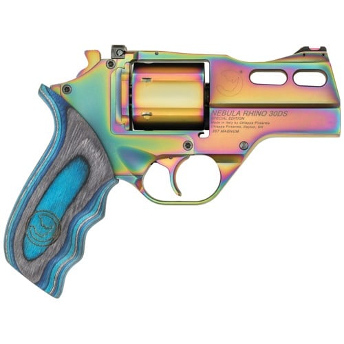 CHIAPPA FIREARMS Rhino 357 Mag / 38 Special 3" 6rd Revolver - Rainbow | Nebula for sale at KYGUNCO.