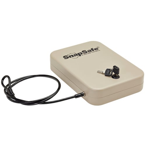 SNAPSAFE Lock Box w/ Key Lock XL - FDE for sale at KYGUNCO.