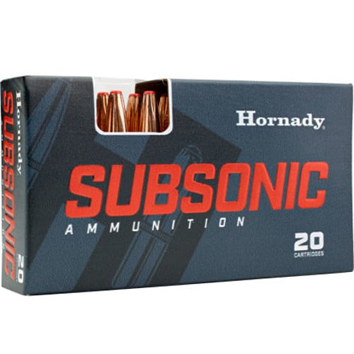 HORNADY Sub-x 350 Legend 250gr Subsonic Rifle Ammunition | 20 Rounds for sale at KYGUNCO.