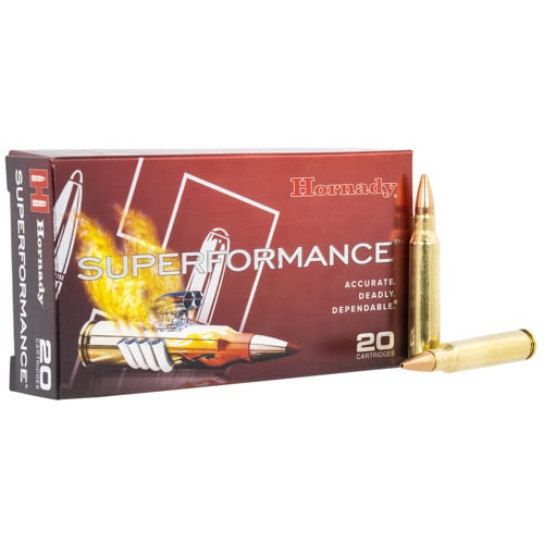 HORNADY Superformance 5.56 NATO 55gr CX SPF Brass Ammunition | 20 Rounds for sale at KYGUNCO.