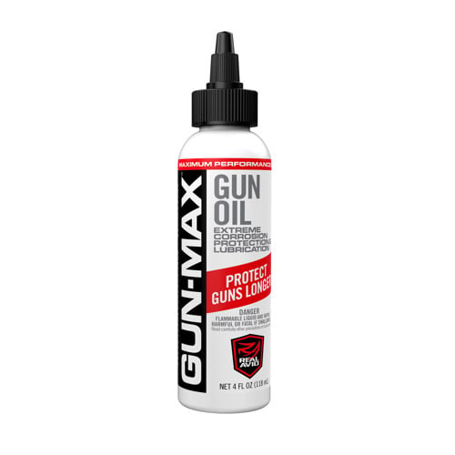 REAL AVID Gun-Max Gun Oil - 4oz Squeeze Bottle for sale at KYGUNCO.