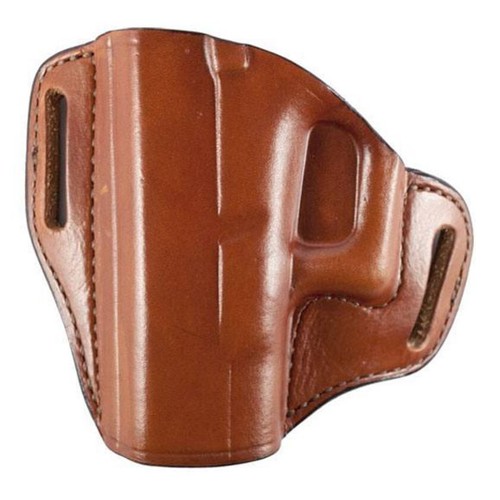 BIANCHI 57 Remedy Open Top Belt Holster Right Hand for S&W M&P 40/45 - Tan Leather for sale at KYGUNCO.
