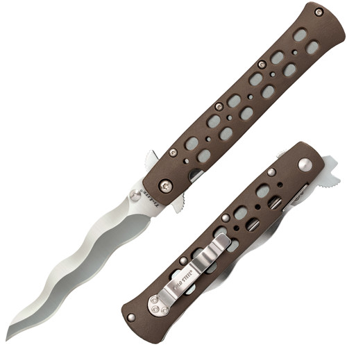 COLD STEEL Ti-Lite Kris Blade Plain 4" Zy-Ex Handle for sale at KYGUNCO.