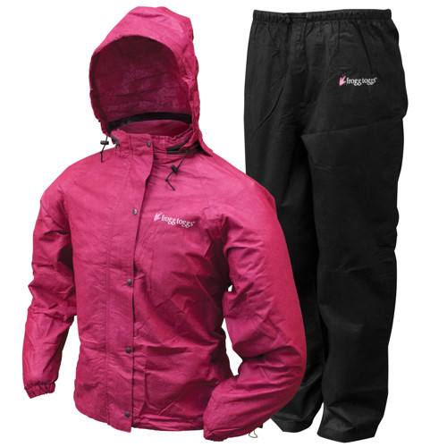 FROGG TOGGS Women's Classic All-Purpose Suit Cherry/Black for sale at KYGUNCO.