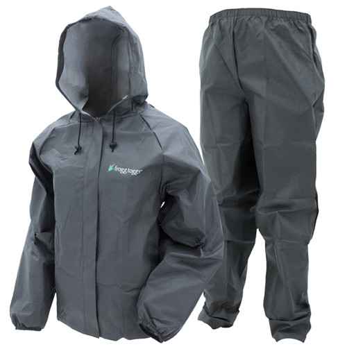 FROGG TOGGS Men's Ultra-Lite2 Rain Suit Carbon Black for sale at KYGUNCO.