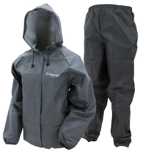 FROGG TOGGS Women's Ultra-Lite2 Rain Suit Carbon Black for sale at KYGUNCO.