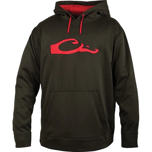 DRAKE Performance Hoodie Black/Red Plus for sale at KYGUNCO.