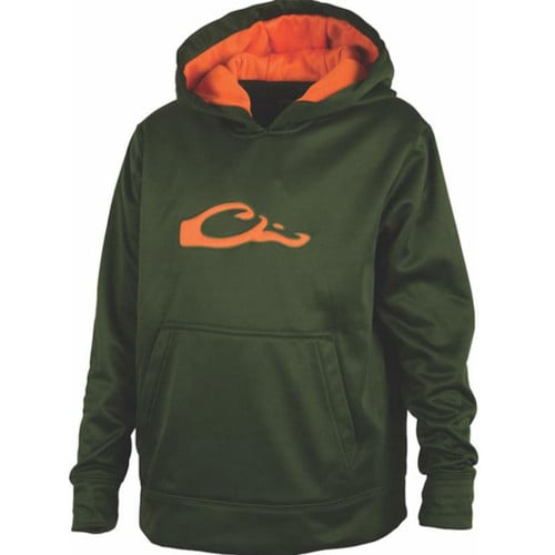 DRAKE Performance Hoodie Green/Orange Plus for sale at KYGUNCO.