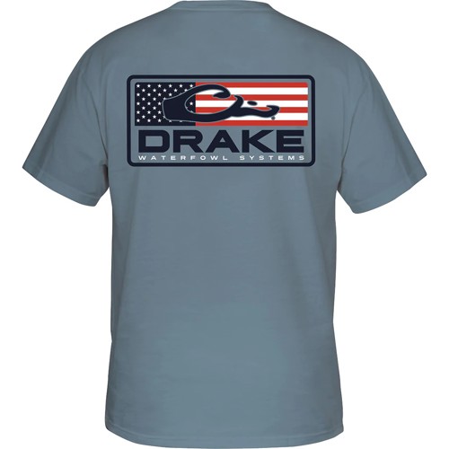 DRAKE Patriotic Bar T S/S Blue Jean for sale at KYGUNCO.
