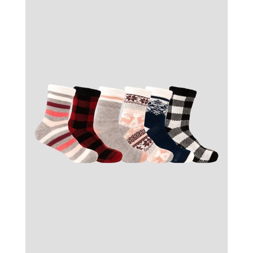 TERRAMAR Cabin Sock 6pk Assorted for sale at KYGUNCO.