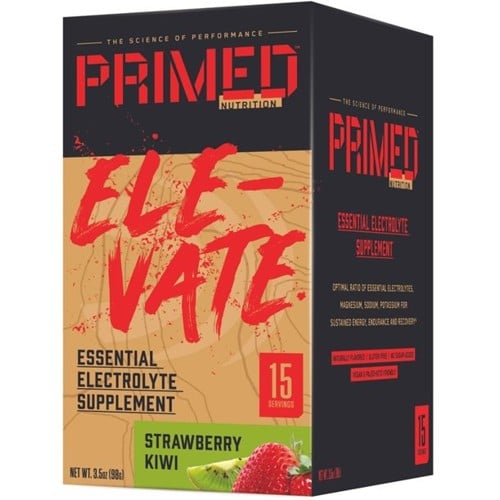 PRIMED NUTRITION ELE-VATE Strawberry Kiwi Essential Electrolyte Supplement - 15 Count for sale at KYGUNCO.