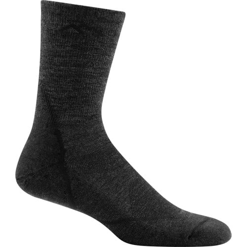 DARN TOUGH VERMONT Light Hiker Micro Crew Lightweight w/Cushion Black for sale at KYGUNCO.