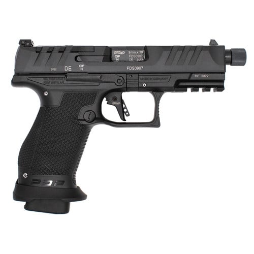 WALTHER ARMS PDP 9mm 5.1" 18+1 Full Size Optic Ready PRO SD Pistol w/ Threaded Barrel - Black for sale at KYGUNCO.
