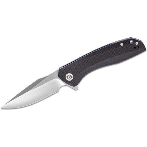 CIVIVI Baklash Black G10 Handle Blue S/S Liner Satin for sale at KYGUNCO.
