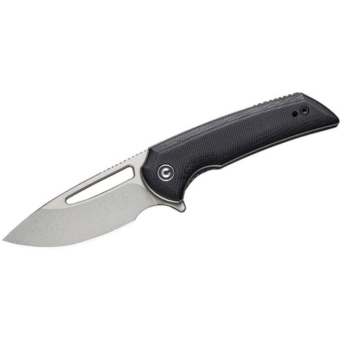 CIVIVI Odium Black G10 Gray S/S Liner D2 for sale at KYGUNCO.