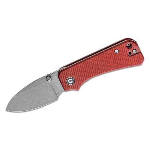CIVIVI Baby Banter Burgundy G10 GrayNitro-V Blade for sale at KYGUNCO.