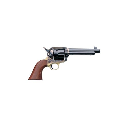 UBERTI 1873 Cattleman II Brass 9mm 5.5" 6rd Revolver - Case Hardened | Walnut for sale at KYGUNCO.